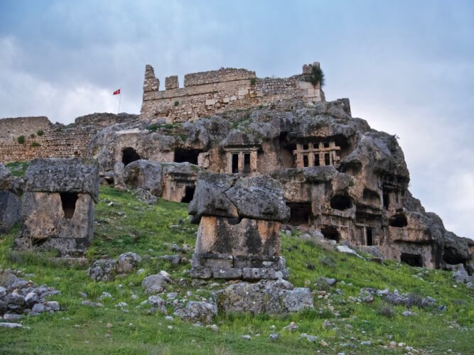 tlos ancient lycia turkey